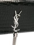 'Monogram' tassel clutch