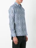 abstract print shirt