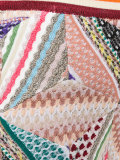 knitted patchwork shorts 