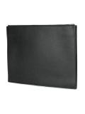 top zip flat clutch