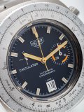 'Calculator' analog watch
