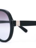 classic rounded aviator sunglasses