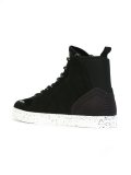 lace-up hi-top sneakers