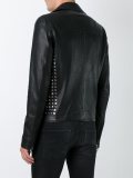 studded leather jacket 