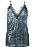 'Chainmail'细肩带上衣