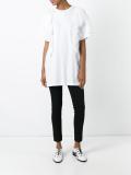 ruffled detailing T-shirt