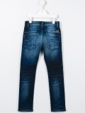 ripped detail jeans