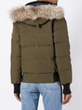 hooded padded jacket