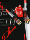 Kiss Me print T-shirt