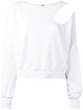 cut-out shoulder jumper