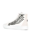 wings print sneakers