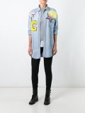 denim patch shirt 