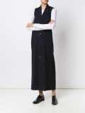 button down long dress