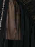 'Shortsleeve sheer zip'罩衣