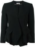 draped jacket