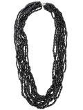 multi layer beaded necklace