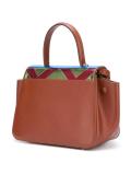 chevron print shoulder bag