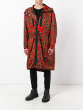 leopard print parka jacket