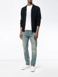 panelled bomber jacket 