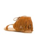 fringed flat sandals