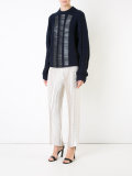 studded trim jumper