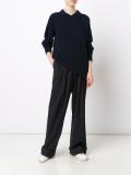 front plaket pullover