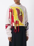 fringed detailing jumper