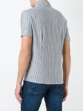 striped shortsleeved shirt