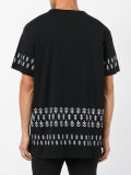 geometric print T-shirt