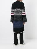 striped cardi-coat