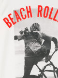 beach print T-shirt