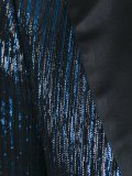 metallic detail blazer