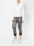 cargo cropped trousers
