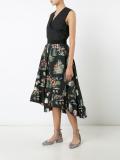 printed midi skirt 