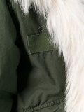 raccoon fur trim parka 