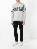 embroidered sweatshirt
