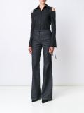 cut-out shoulders shirt