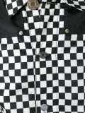 checkered bomber jacket