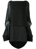 double layer shirt dress
