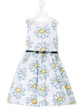 daisy print dress