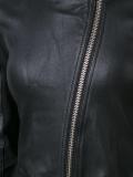 off-centre zip jacket