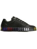 striped sole sneakers
