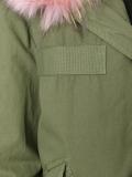 fur collar parka
