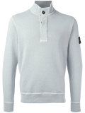 button collar jumper 