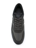 tonal logo patch sneakers