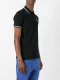 embroidered logo polo shirt