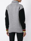 turtleneck fringed jumper