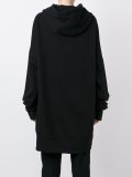'Hard Core' oversized hoodie