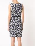 floral fitted dress