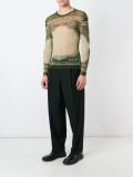 printed slim fit top